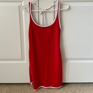 Urban Outfitters Red Dress (Terry Cloth)